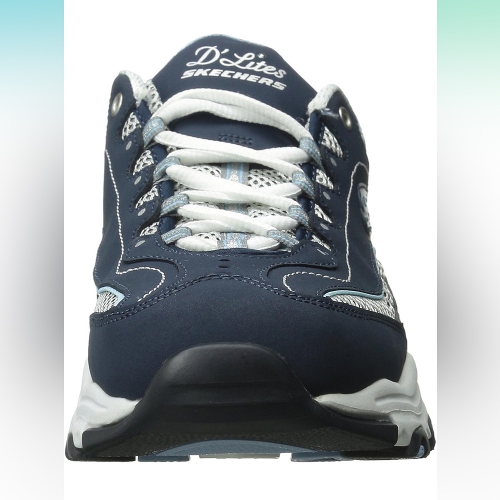 SKETCHERS D'lites - Life Saver in NAVY
outer_material:nubuck
Lace Up
Memory Foam - Picture 4 of 5